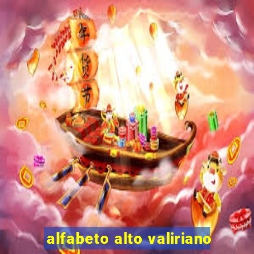 alfabeto alto valiriano